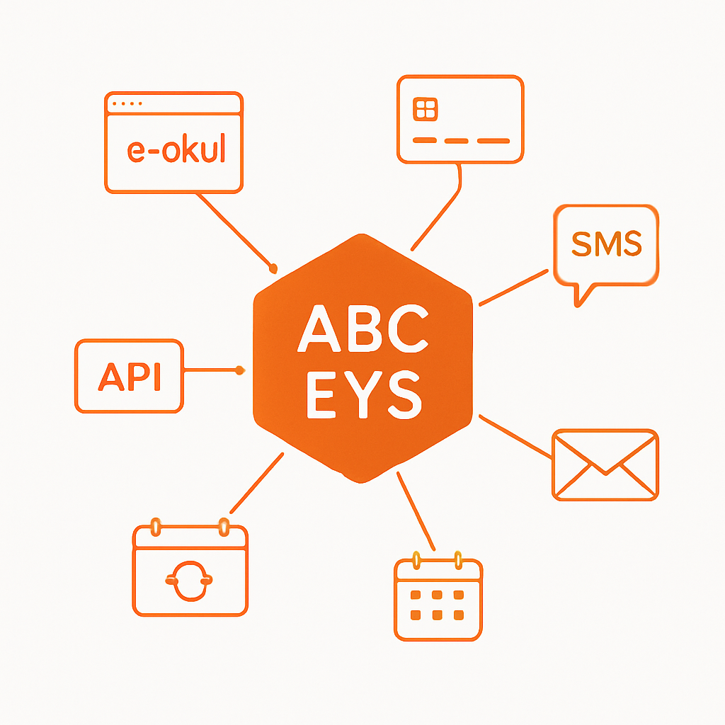 ABC EYS entegrasyon ekosistemi