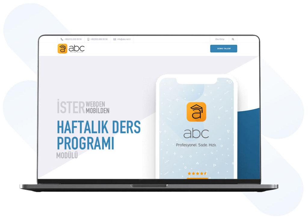 Modüller ABC Haftalık Ders Programı Modülü