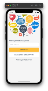 Aktivasyon İşlemleri